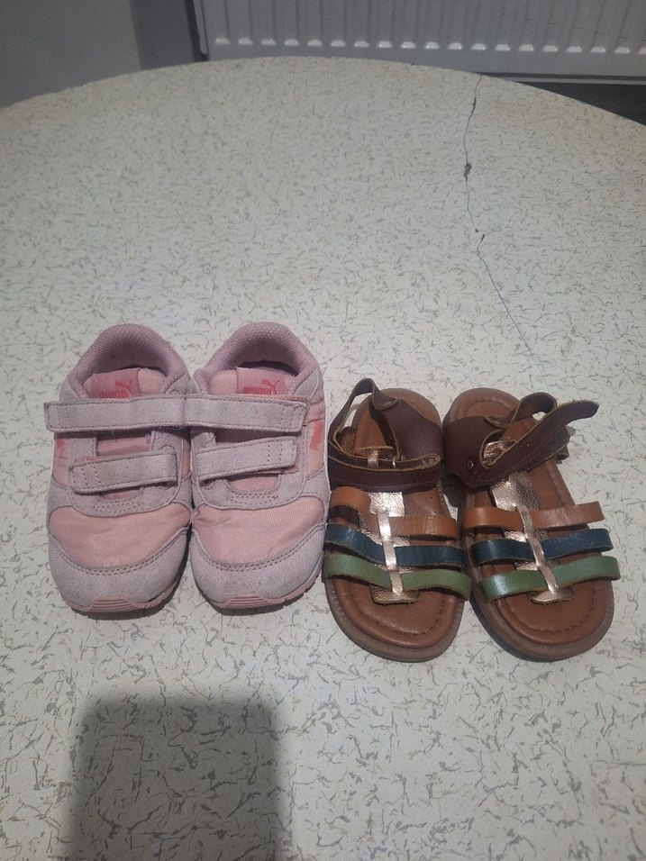 Kız Çocuk Pastel Pembe Bantlı Terlik - Görsel 3