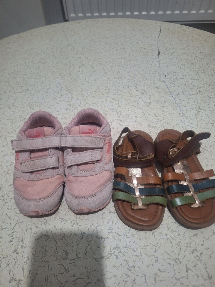 Kız Çocuk Pastel Pembe Bantlı Terlik - Görsel 2