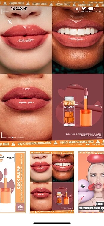  Beden Renk Nyx duck plump 08