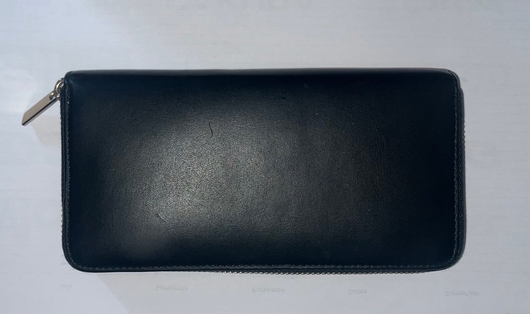 Vakko Siyah Deri Fermuarlı Kadın Cüzdan - Görsel 2