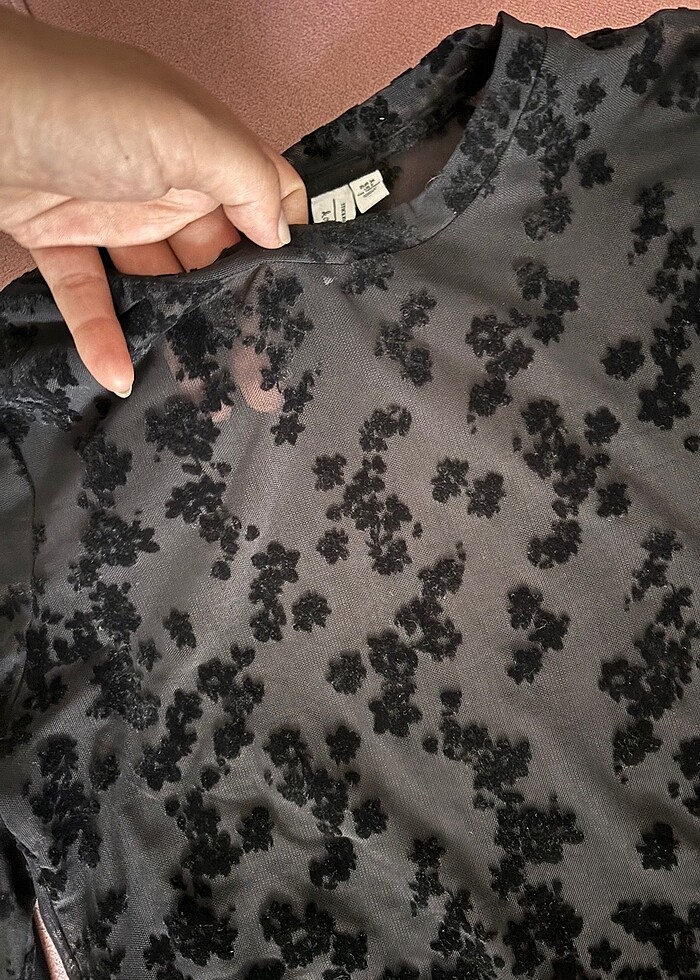 Transparan bluz - Görsel 3