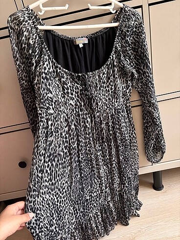 Leopar elbise - Görsel 2