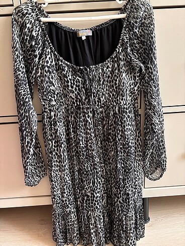 Leopar elbise - Görsel 3