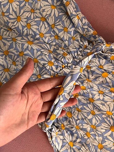 Renki kruvaze yaka günlük elbise - Görsel 6