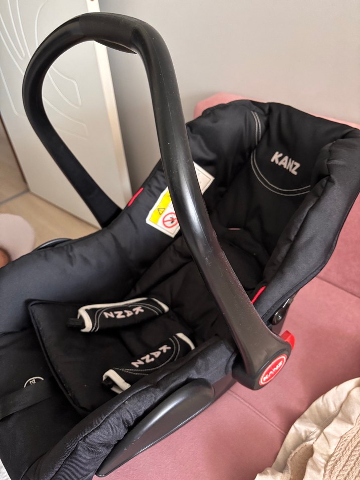 KANZ Siyah Bebek Oto Koltuğu - Görsel 4