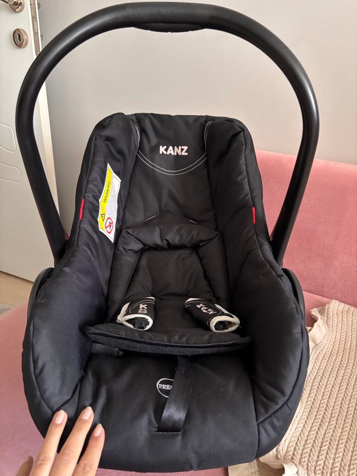 KANZ Siyah Bebek Oto Koltuğu - Görsel 2