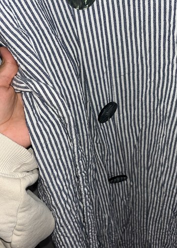 m Beden Zara Düğmeli Midi Kadın Elbise