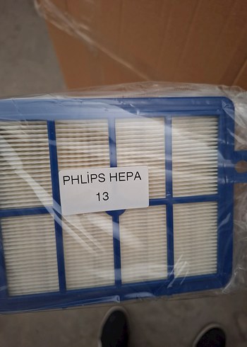 Mavi Philips HEPA 13 Vakum Filtresi