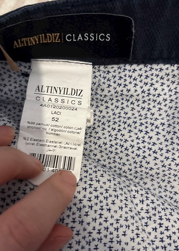 Lacivert Kemerli Erkek Denim Pantolon - Görsel 6