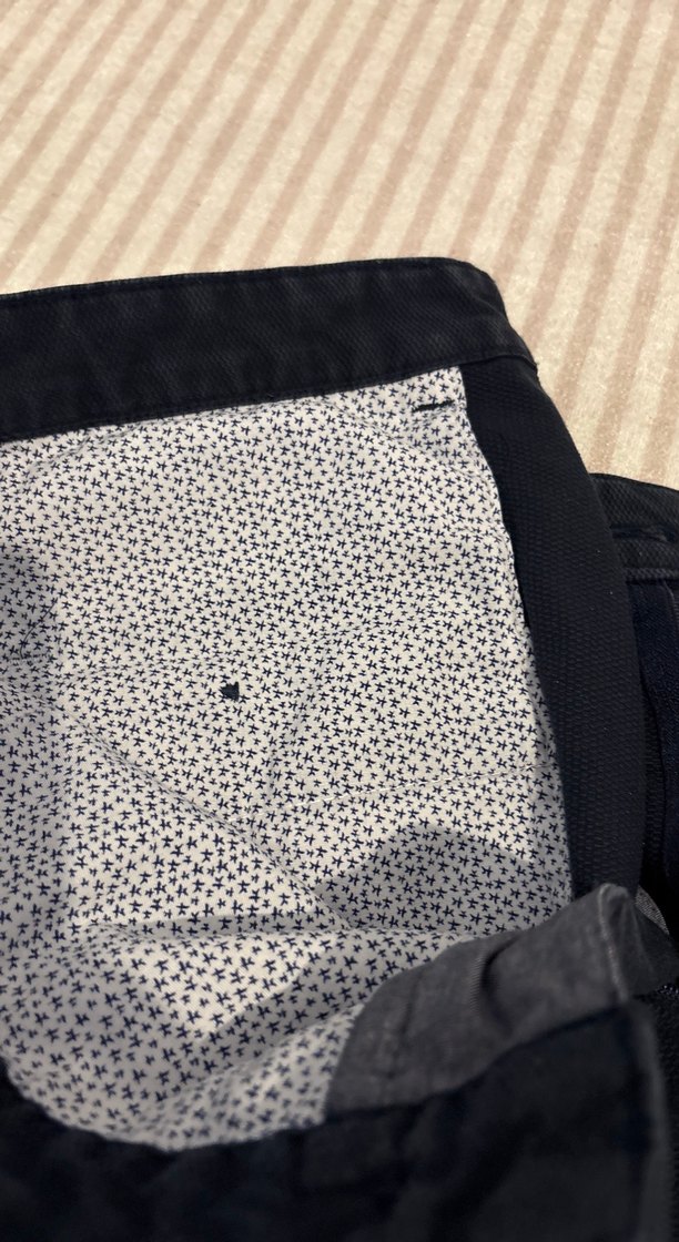 Lacivert Kemerli Erkek Denim Pantolon - Görsel 5