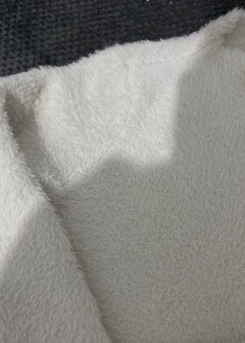 Beyaz  yumoş Balıkçı Yaka Kadın Triko - Görsel 6