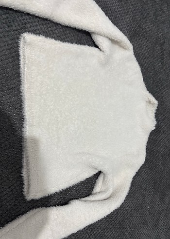 Beyaz  yumoş Balıkçı Yaka Kadın Triko - Görsel 8