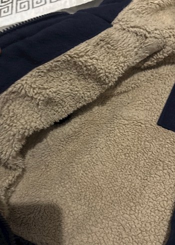 Erkek Çocuk 5-6 yaş Lacivert Düğmeli kaşe  Kaban - Görsel 4