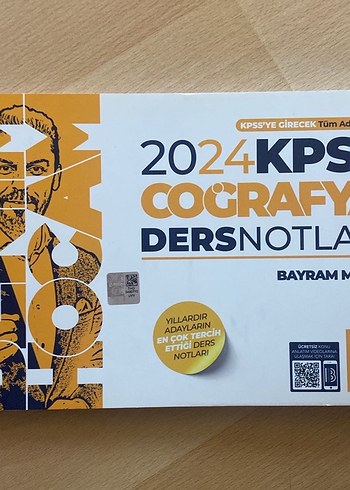 2024 KPSS Coğrafya Ders Notları - Bayram M.