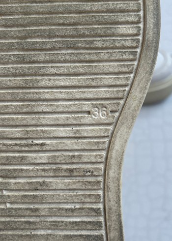 Diğer Gri Detaylı Beyaz Bağcıklı Kadın Spor Ayakkabı