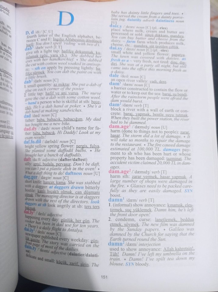 Grand Türkçe-İngilizce Sözlük - Görsel 3