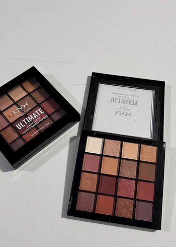 NYX Ultimate Göz Farı Paleti - Koyu Tonlar