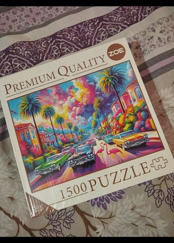 1500 Parçalı Renkli Premium Puzzle