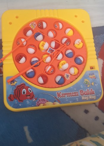 Renkli Kırmızı Balık Kaç Kaç Eğitici Oyuncak