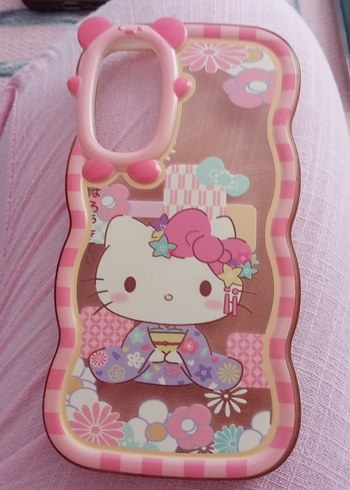 Pembe Pastel Hello Kitty Telefon Kılıfı