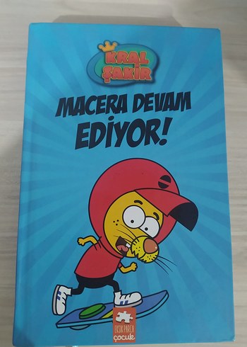Kral Şakir Macera Devam Ediyor! Çocuk Kitabı