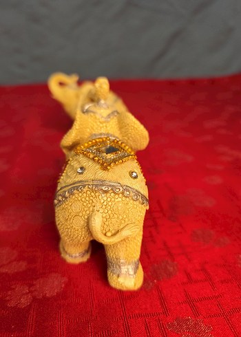 6'lı uğurlu dekoratif fil biblo - Görsel 9