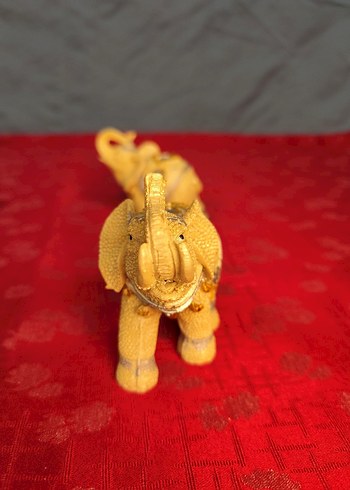 6'lı uğurlu dekoratif fil biblo - Görsel 7