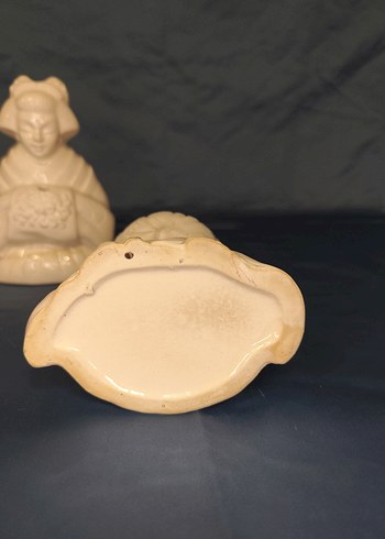 Beyaz Seramik Figürin Seti - Görsel 12