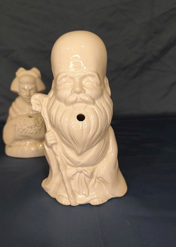 Beyaz Seramik Figürin Seti - Görsel 8