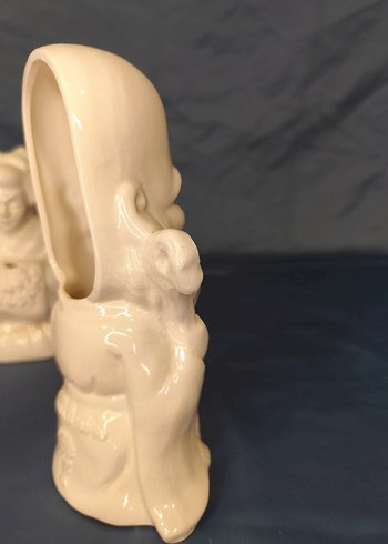 Beyaz Seramik Figürin Seti - Görsel 11