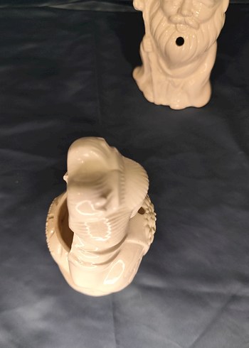 Beyaz Seramik Figürin Seti - Görsel 6