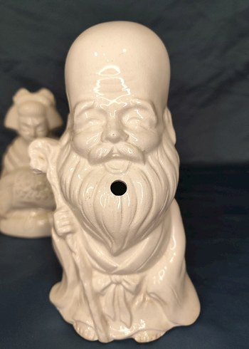 Beyaz Seramik Figürin Seti - Görsel 7