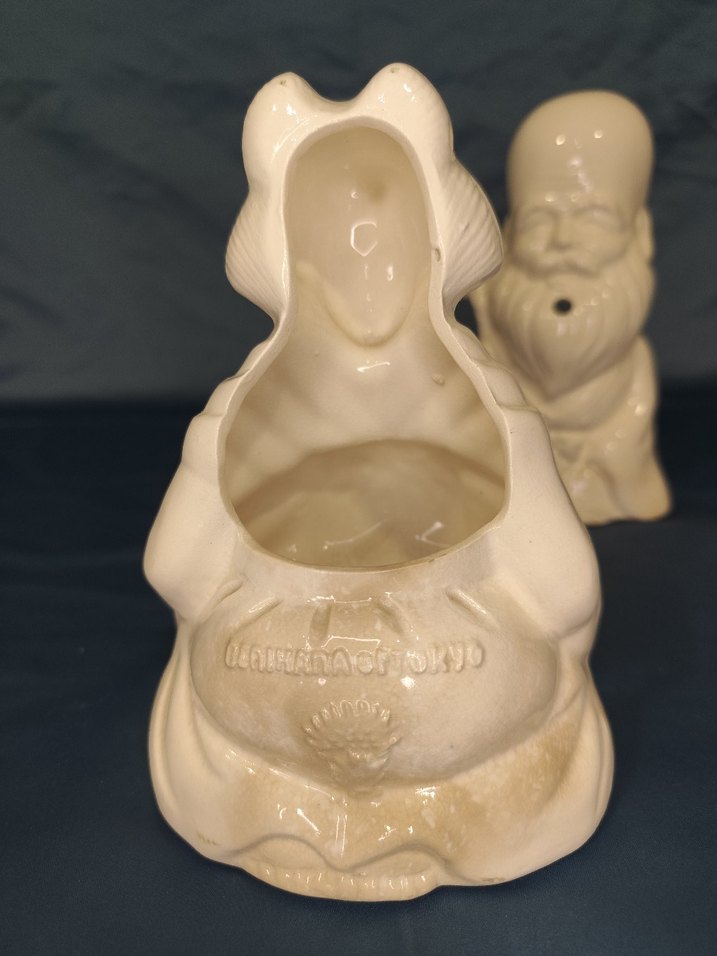 Beyaz Seramik Figürin Seti - Görsel 4