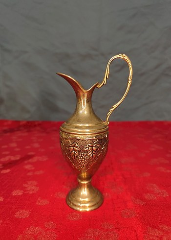 Gümüş Kaplama İşlemeli İbrik - Görsel 3