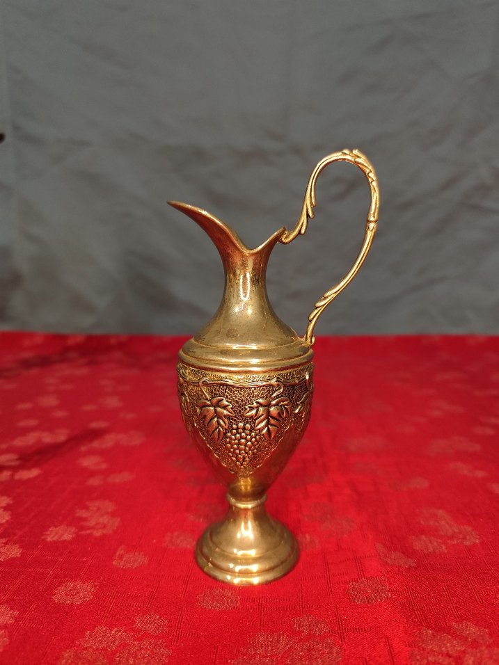 Gümüş Kaplama İşlemeli İbrik - Görsel 3