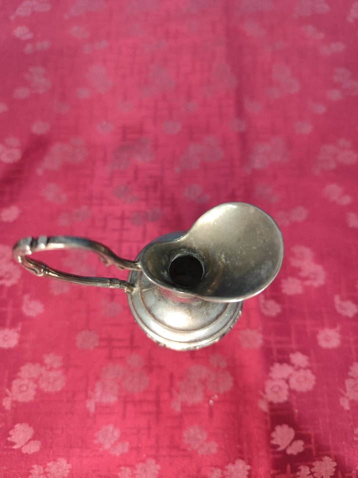 Gümüş Kaplama İşlemeli İbrik - Görsel 4