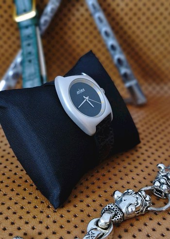 aykırı kasa Siyah Erkek Kol Saati - Görsel 3