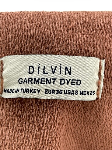 36 Beden kahverengi Renk Dilvin Kot Ceket %70 İndirimli.