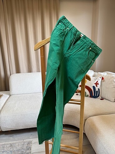 Yeşil zara pantolon
