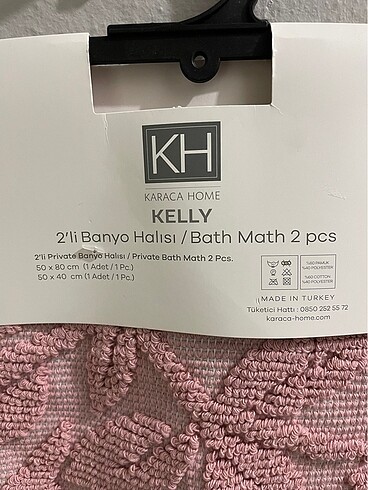 Beden Karaca Home Kelly Flower Pudra Paspas Set