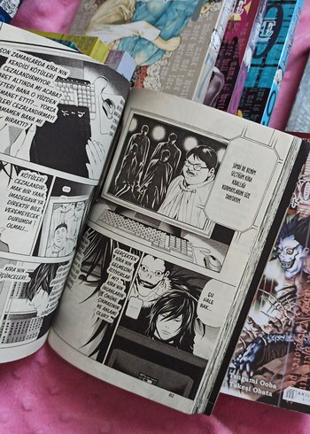 Beden Death Note Cilt 1-13 Manga Seti