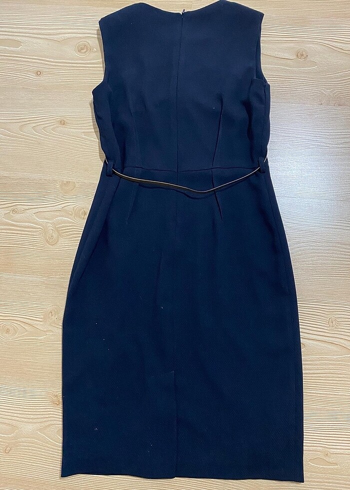 Lacivert Kadın Elbise - Görsel 3