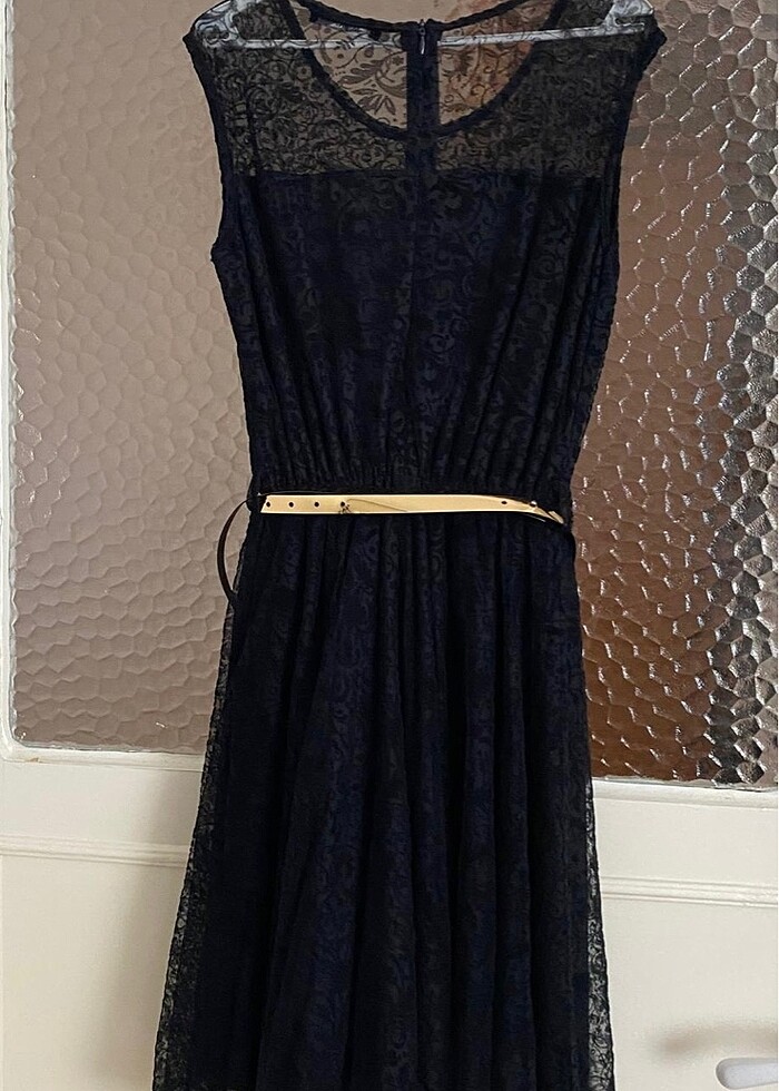 Siyah Elbise - Görsel 3