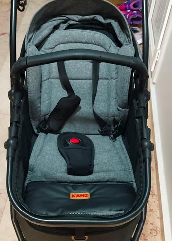 15-36 kg Beden gri Renk KANZ D-GO Gri Travel Sistem Bebek Arabası