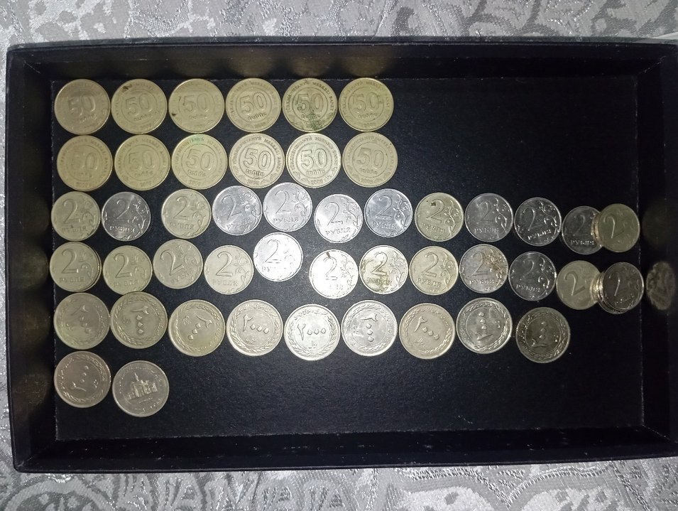 Altın Renkli Karma Para Koleksiyonu - Görsel 3