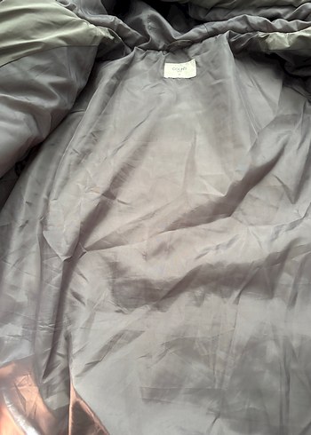 Gri unisex Kışlık Mont - Görsel 6