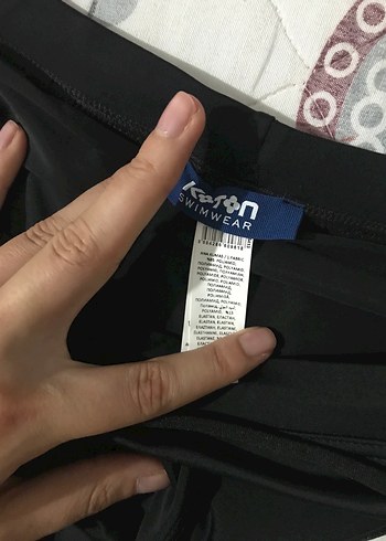 s Beden Siyah Erkek Fitted Mayo - Elastik Bel