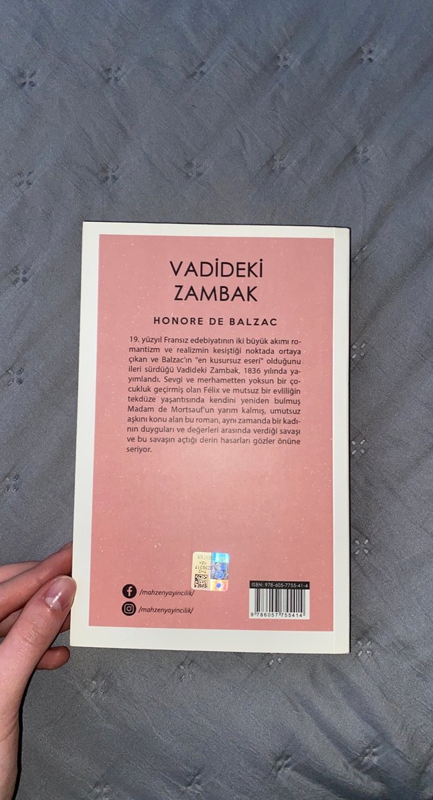 Vadideki Zambak - Honoré de Balzac - Görsel 2