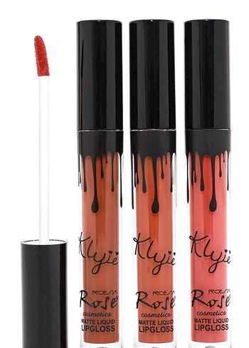 Kylie Rose Mat Sıvı Ruj Seti Bej Tonları