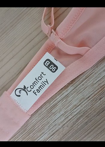 diğer Beden Pembe Destekli Rahat Sütyen
